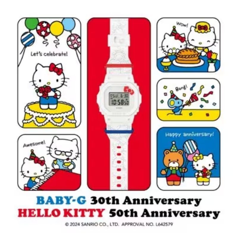 All about the latest Hello Kitty x Casio BABY-G collaboration (and where to buy it)