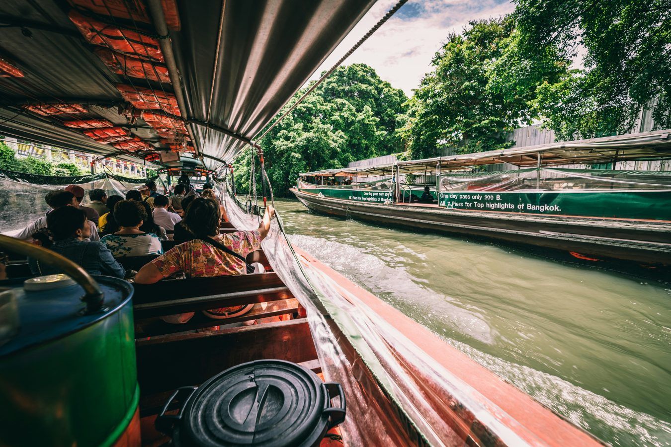 The BMA is launching app-based electric boat taxis in Bangkok this July